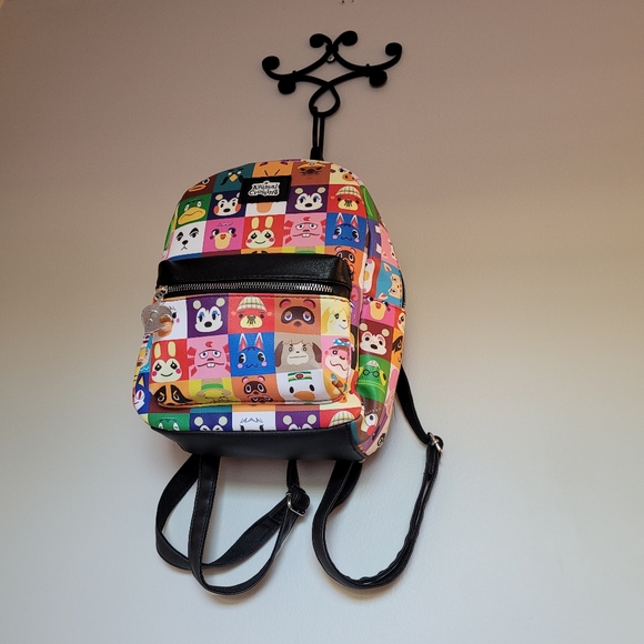 ANIMAL CROSSING Character Grid Mini Backpack By Bio World - Picture 5 of 14